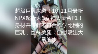 超级巨乳来袭！10-11月最新NPX超级大G女神大集合P1！身材并不胖不符合科学比例的巨乳，丝袜美腿，自慰喷出大量的水