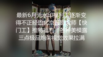 最新6月无水印福利！逐渐变得不正经的北京摄影大师【快门工】推特福利，各种美模露三点极品炮架视觉效果拉满