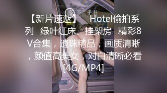 【新片速遞】 ❤Hotel偷拍系列❤绿叶红床、挂架房❤精彩8V合集，遗珠精品，画质清晰，颜值高美女，对白清晰必看[4G/MP4]