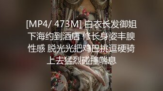 [MP4/ 473M] 白衣长发御姐下海约到酒店 修长身姿丰腴性感 脱光光把鸡巴挑逗硬骑上去猛烈碰撞喘息