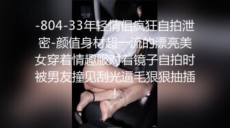 -804-33年轻情侣疯狂自拍泄密-颜值身材超一流的漂亮美女穿着情趣服对着镜子自拍时被男友撞见刮光逼毛狠狠抽插!