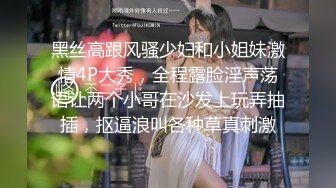 黑丝高跟风骚少妇和小姐妹激情4P大秀，全程露脸淫声荡语让两个小哥在沙发上玩弄抽插，抠逼浪叫各种草真刺激