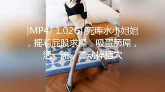 [MP4/ 1.02G] 死库水小姐姐，摇着屁股求操，吸蛋舔屌，活一流，震动棒插穴