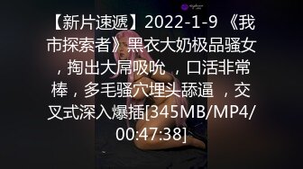 【新片速遞】2022-1-9 《我市探索者》黑衣大奶极品骚女，掏出大屌吸吮 ，口活非常棒，多毛骚穴埋头舔逼 ，交叉式深入爆插[345MB/MP4/00:47:38]