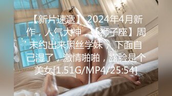 【新片速遞】 2024年4月新作，人气大神，【狮子座】周末约出来黑丝学妹， 下面自己湿了，激情啪啪，露脸是个美女[1.51G/MP4/25:54]